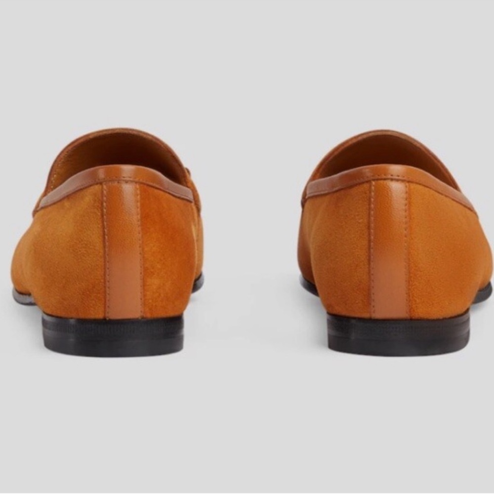 Gucci Brown Loafers with Gold Detail - Picture 5 of 5